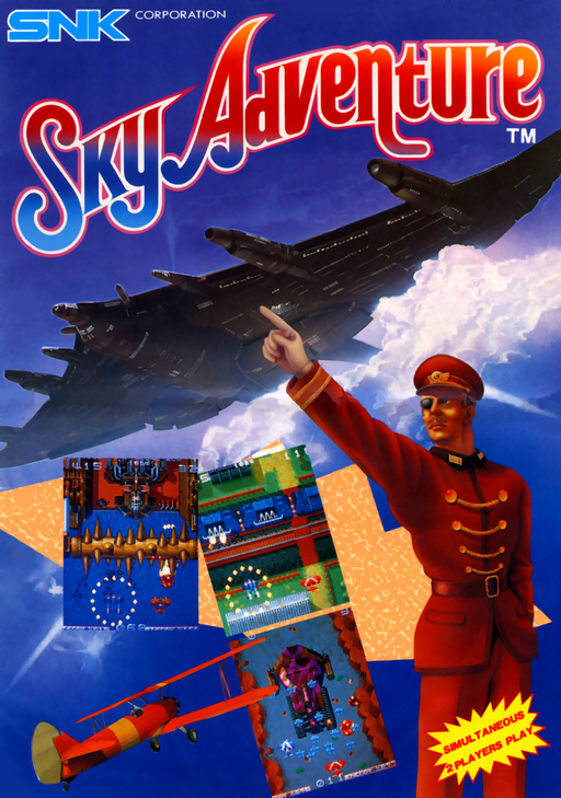 Sky Adventure (Japan) Arcade Game Cover